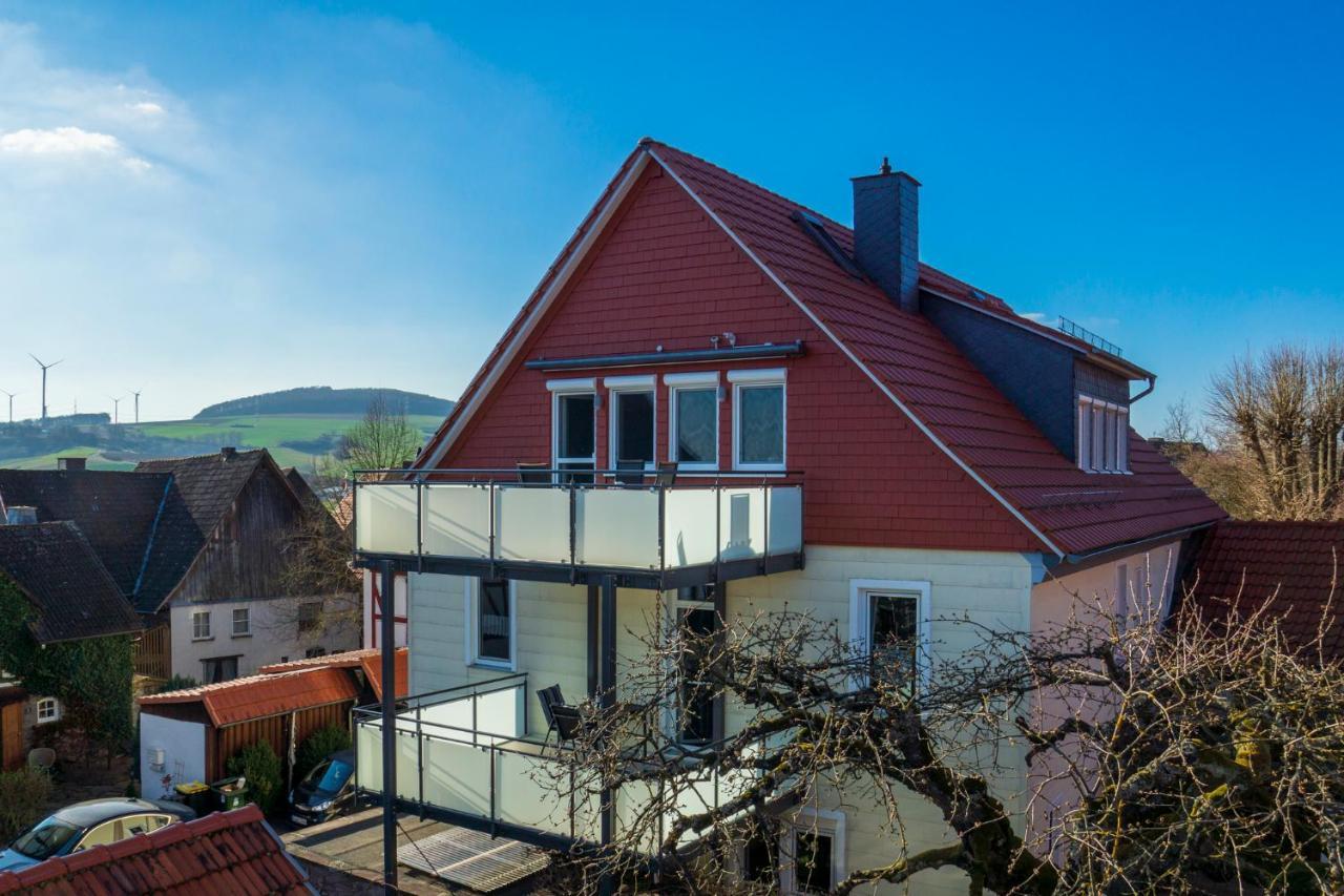 Ferienwohnung Zur Burg 特伦德尔堡 外观 照片